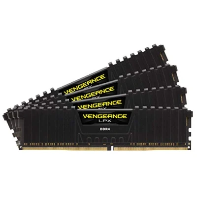 Image of Corsair VENGEANCELPX32GB (4x8GB) Ddr43600 (Pc4 28800) C181.35Vdesktop Memory Black