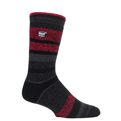 Image of HEAT HOLDERS Lite Mens Winter Warm 1.6 TOG Thermal Casual Socks 6 11 UK (6 11, Highfield)