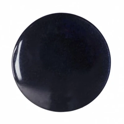 Image of Hemline Round Solid Colour Shanked Buttons 13.75mm Royal Blue (Pk6)