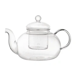 Image of Utopia Long Island Glass Teapot 1Ltr (Pack of 6)