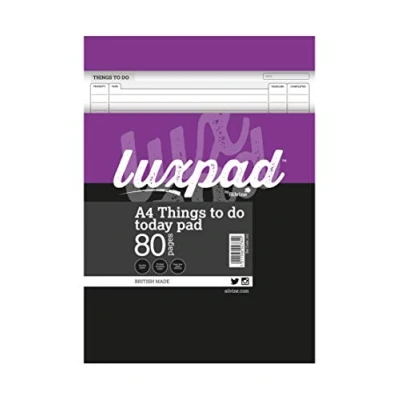 Image of Silvine A4 Things To Do Pad with 80 sheets of Quality 75gsm Paper. Printed &#039;Things Do&#039;