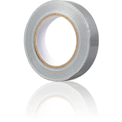 Image of Eagle Silver Gaffa Tape 50M Length 25mm Width Ideal for fixing, binding and repairs on a multitude of household professional jobs