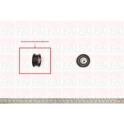 Image of 1058458, 1669904, 95VW6K254CA, 95VW6K254DA Tensioner Pulley, timing belt FAI AutoParts T9309 VOLKSWAGEN: Transporter 4, GOLF 3