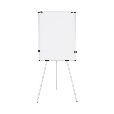 Image of Bi Office Earth Kyoto Paper Roll Tripod Magnetic Easel With Extendable Arms, 70 x 100 cm (Euro size), Dry Wipe Lacquered Steel Surface, Aluminium Frame
