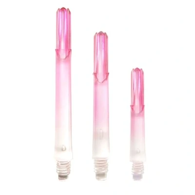 Image of l style shaft lock straight n9 twincolor transparent pink