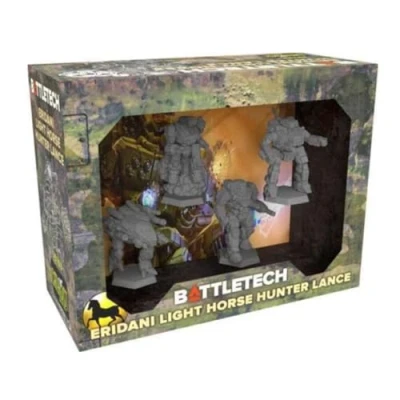 Image of Catalyst Game Labs BattleTech Eridani Light Horse Hunter Lance Miniatures Ages 14+ 2 Players 30 Minutes Playing Time