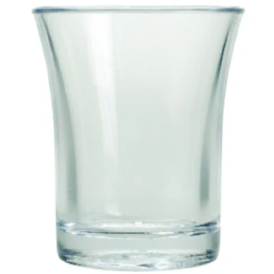 Image of Econ Polystyrene Shot Glasses CE 0.9oz / 25ml Case of 100 Plastic