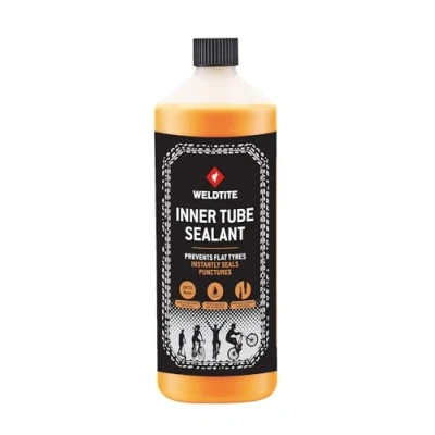 Image of Weldtite Inner Tube Sealant, Puncture Prevention and Repair for Bike Tyres, (1 Litre)