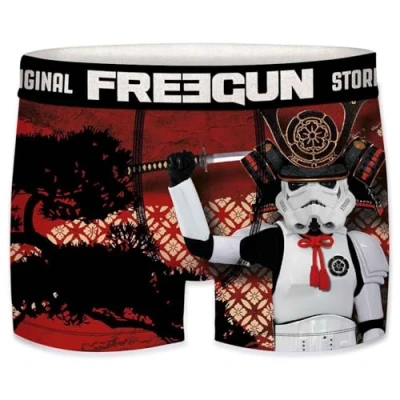 Image of FREEGUN Calecon Men&#039;s Microfibre Stormtrooper Boxer Shorts, Samuraitrooper, XL