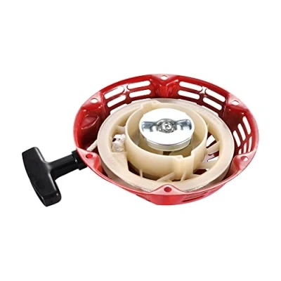 Image of WOOSTAR Recoil Pull Starter Assembly Replacement for GX120 GX160 GX200 Generator 4hp 5.5hp 6.5hp Engine Lawn Mower Red