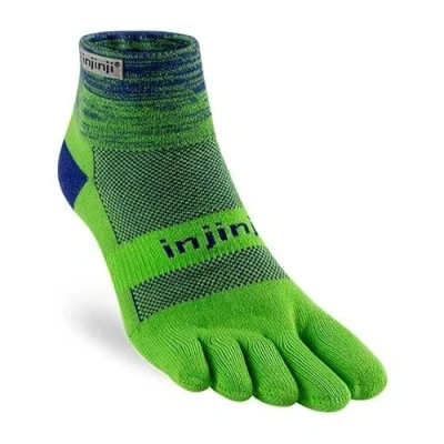 Image of injinji Men&#039;s Trail Midweight Mini Crew Toesocks, Canopy, Large X