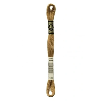 Image of DMC Stranded Cotton Embroidery Thread 435 per Skein