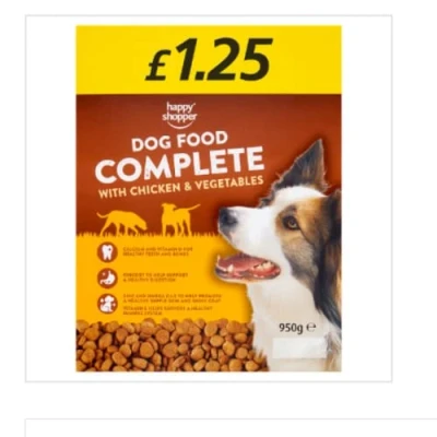 Image of Happy Shopper Complete Dog Food with Chicken &amp; Vegetables 950g x Case of 5