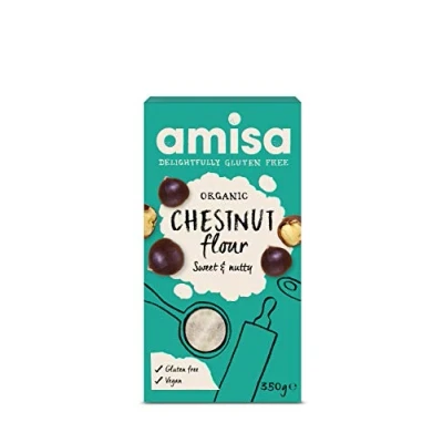 Image of Amisa Gluten Free Organic Chestnut Flour 350 g (Pack of 3)