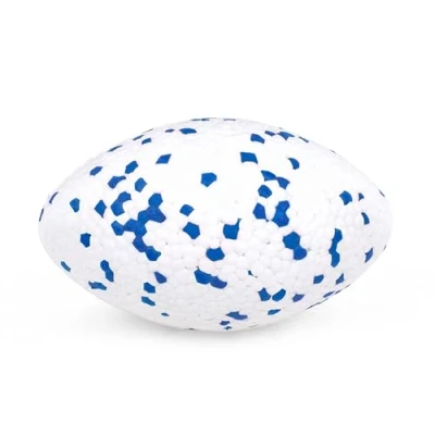 Image of Petface Outdoor Paws Mighty Rugby Ball Dog Toy, Extra Strong (Pack of 1)
