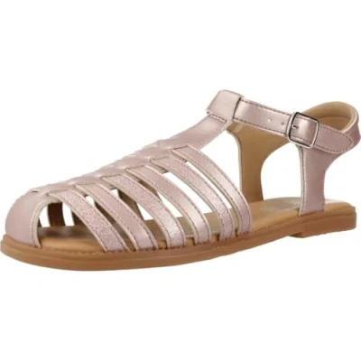 Image of Geox J Karly Girl Sandal, Soft Rose, 1 UK