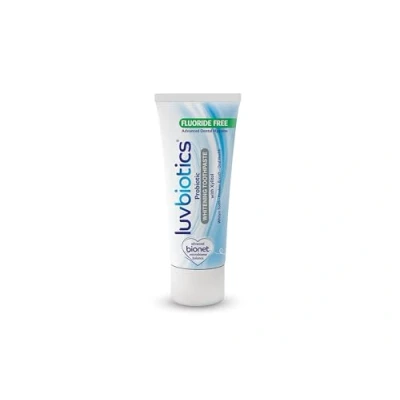 Image of Luv Biotics Flouride Free Whitening Toothpaste with Oral Probiotics, Xylitol &amp; Aloe Vera 75ml