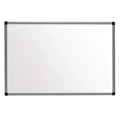 Image of Olympia Magnetic Board in White with Aluminium Frame Lightweight 400x600mm