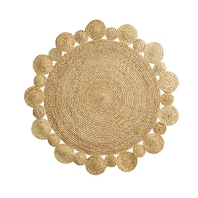Image of Douceur d&#039;Intérieur Round Multi Coloured Rug (0) 120 cm