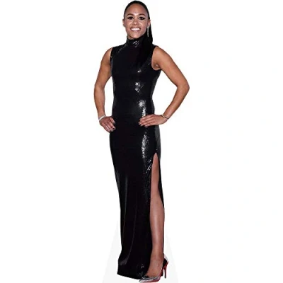 Image of Alex Scott (Black Dress) Mini Size Cutout