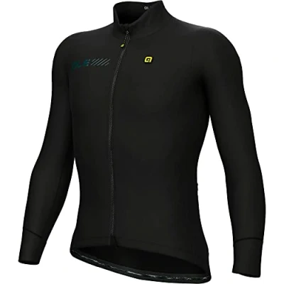 Image of Alé Cycling Men&#039;s Solid Fondo 2.0 Jacket, Black, M