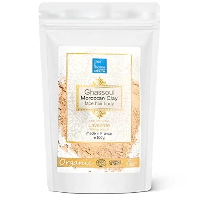 Image of 100% Natural Organic Ghassoul Moroccan Skin Care Face Body Hair Shampoo Rhassoul clay Mask 500g Hammam Soap 6 times better than bentonite or red