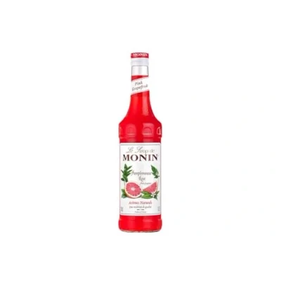 Image of MONIN Premium Pink Grapefruit Syrup 700ml for Cocktails and Mocktails. Vegan Friendly, Allergen Free, 100% Natural Flavours Colourings