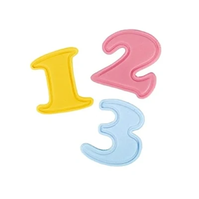 Image of Cake Star Mini Number Push Easy Cutters Set of 10
