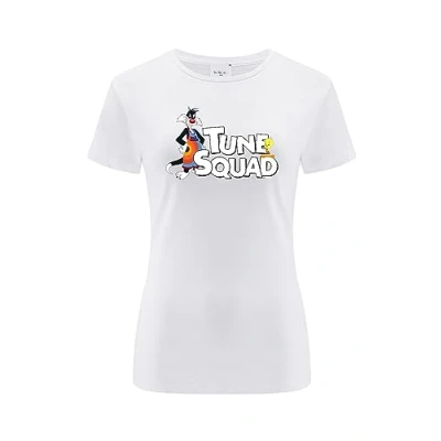 Image of ERT GROUP Women&#039;s 2 T Shirt, Space Jam 030 White Double, XS