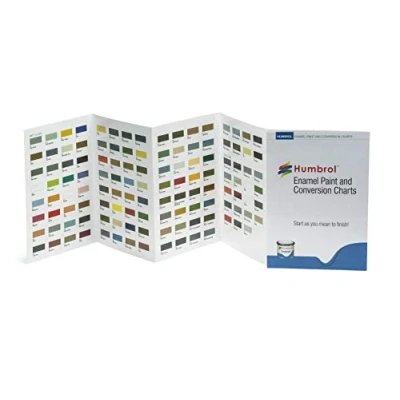 Image of Humbrol P1158 Colour Chart Enamel with Hi Spec Printing
