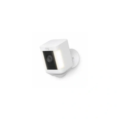 Image of RING Spotlight Cam Plus Battery Full HD 1080p WiFi Security Camera White, White