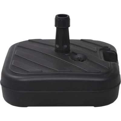 Image of vidaXL Umbrella Base Sand/Water Filled 24 L Black