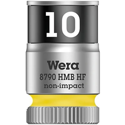 Image of Wera 8790 HMB HF Zyklop holding function socket, 3/8&quot; drive, 10x29mm, 05003744001