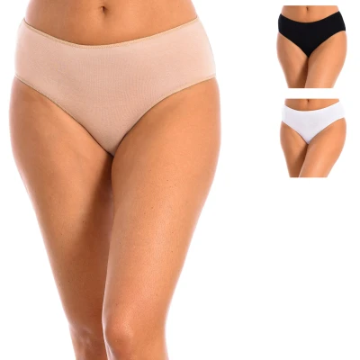 Image of Kisses&amp;Love Womens Brief Q EN 904 Multicolour Bamboo Size X Large