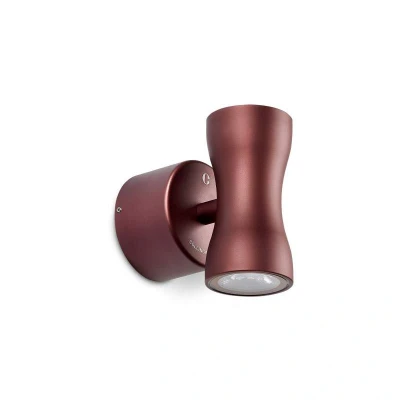 Image of Mains Voltage High Output Up/Down LED Wall Light Bronze 2700K Collingwood