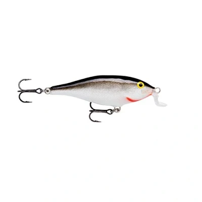 Image of Rapala Shallow Shad Rap 05 Fishing lure (Silver, Size 2.5)
