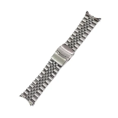 Image of 22mm Diving Steel Metal Strap Fit for Casio Duro Mdv107 1A MDV106 Marlin Watch Wristband Bracelet band Replacement Parts(Silver Small)