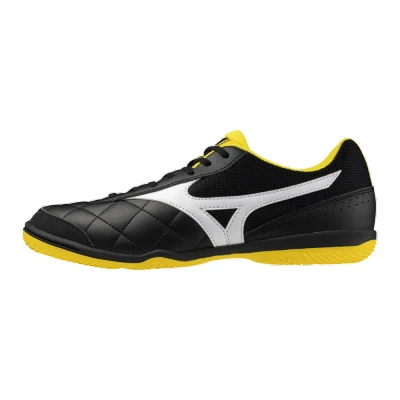 Image of Mizuno MRL SALA CLUB IN Astro turf trainers, Size: 105, Graphite/cyber yellow shoes