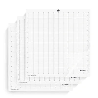 Image of XINART StandardGrip Cutting Mat for Silhouette Cameo 4/3/2/1(3 Mats,12x12 inch) Standard Grip Adhesive Sticky Cricket Accessories Craft Vinyl Replacement Cut Mats