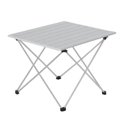 Image of WOLTU Camping Table Picnic Silver Lightweight Folding Outdoor Garden Balcony Market Kitchen Work Travel with Bag