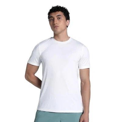 Image of Puma SOFT Branded TEE Sports Tshirt, Men&#039;s, Size: Small, White