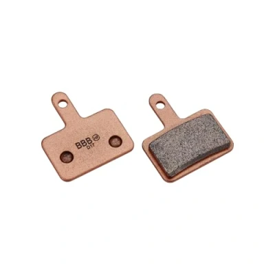 Image of BBB Cycling Bike Disc Brake Pads 1x Pair of Pad MTB and Road Compatible with Shimano, Tektro, Giant, TRP, RST, Promax, Clarks Bengal DiscStop High Performance Sintered BBS 52S