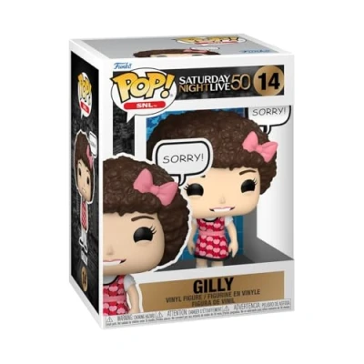 Image of Funko Pop! SNL: SNL 50th Gilly Saturday Night Live Collectable Vinyl Figure Gift Idea Official Merchandise Toys for Kids &amp; Adults TV Fans Model Collectors and Display
