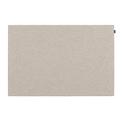 Image of Legamaster Board Up Acoustic pinboard soft beige 75x100 cm XL with textile surface sound absorption to improve acoustics in rooms for wall mounting