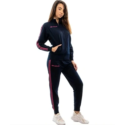 Image of Givova, suit school junior, blue/fuxia, S