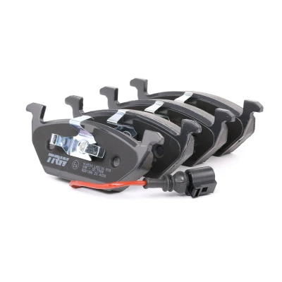 Image of L1J0698151D, L1KD698151F Brake pad set TRW COTEC GDB1386 incl. wear warning contact SEAT: Leon II Hatchback, Ibiza 4, Altea, AUDI: A2, A3 Sportback