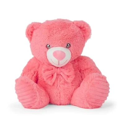 Image of Mousehouse Gifts Cute Plush Bear Soft Animal Toy (Dims: 20cm x 16cm 19cm) (Pink)