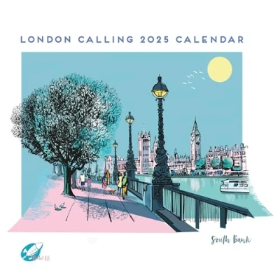 Image of 2025 London Calling Square Calendar