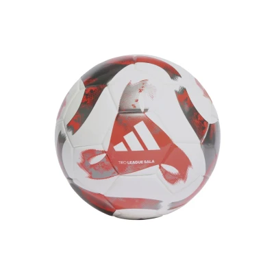Image of adidas Unisex Ball (Laminated) Tiro LGE Sal, White/Solred/Ironmt, HT2425, Size FUTS