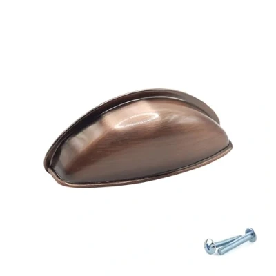 Image of M4TEC Cup Kitchen Cabinet Door Handles Cupboards Drawers Bedroom Furniture Pull Handle Antique Copper VG3 Series: 64 mm